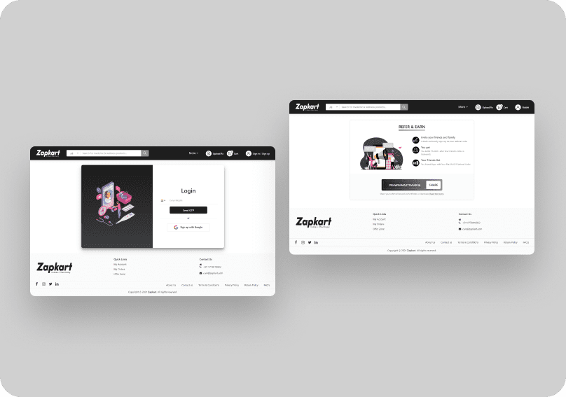 Zapcart- EMed HealthTech