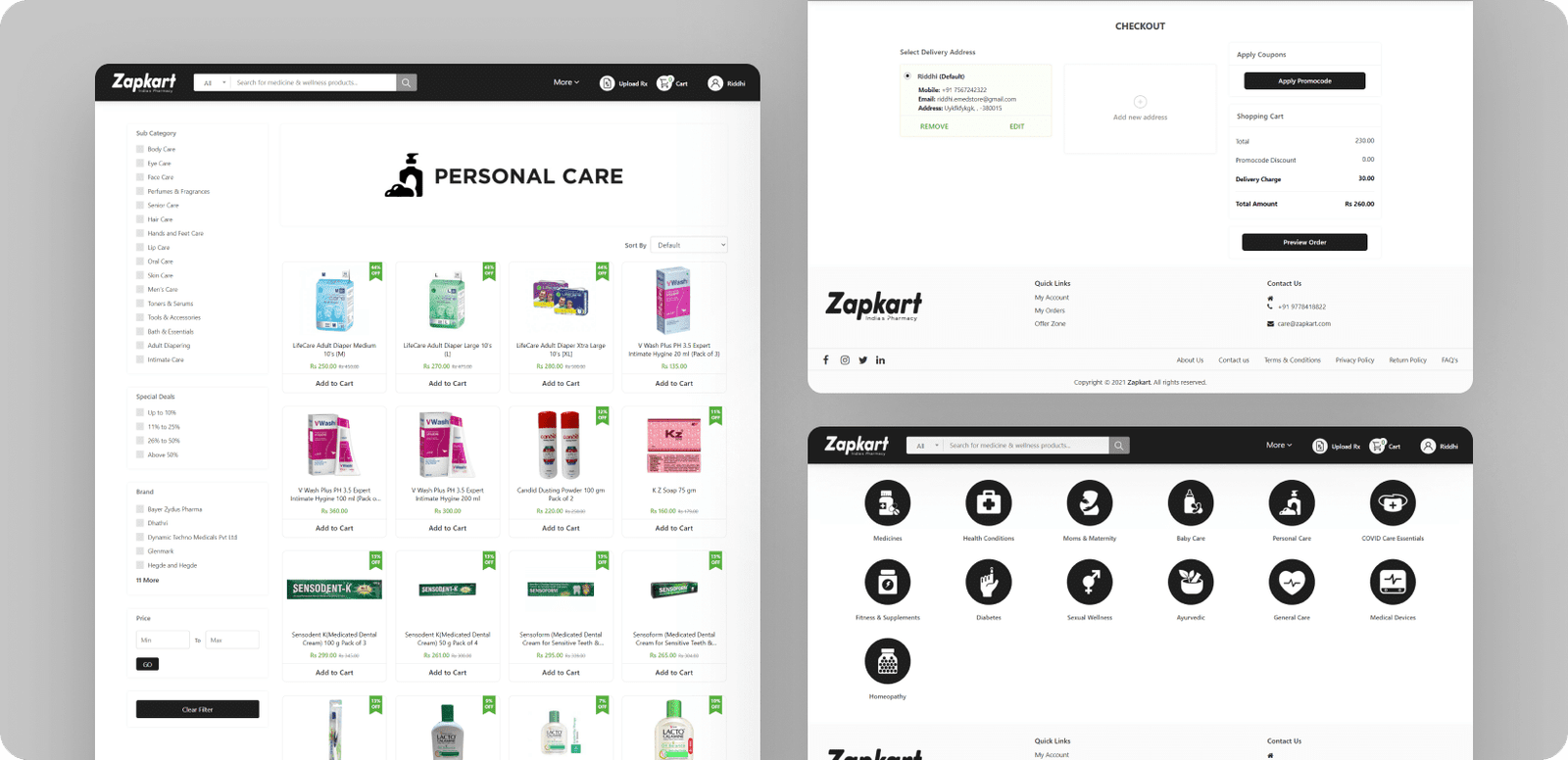 Zapcart- EMed HealthTech